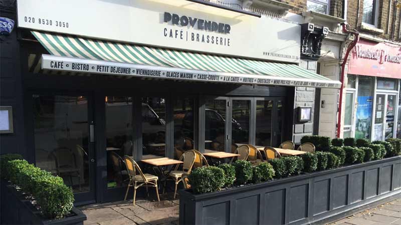 Provender restaurant east london