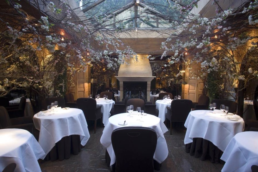 Clos Maggiore French restaurant Covent Garden piazza - Restaurant Review