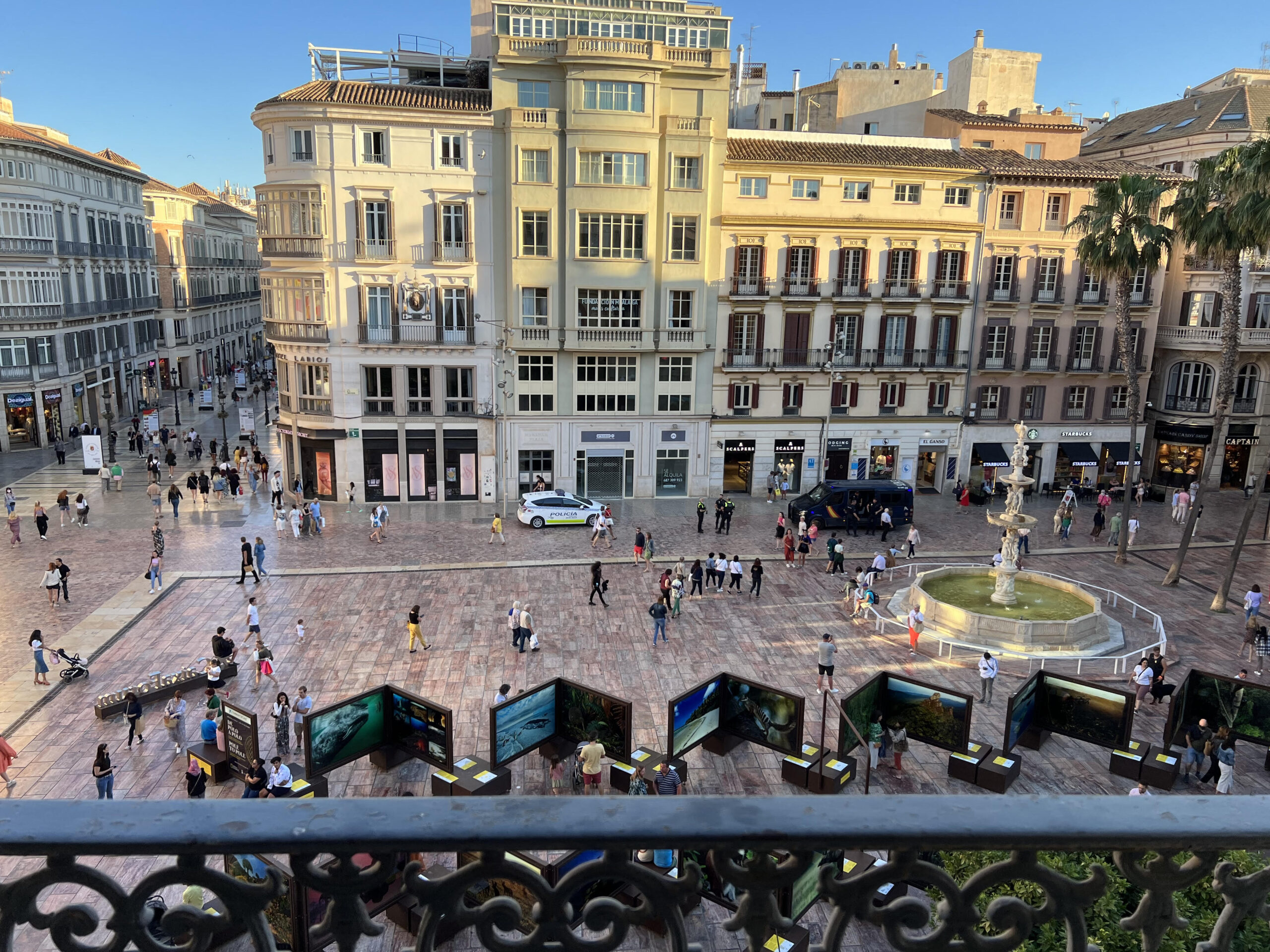 Placa de la constitución malaga