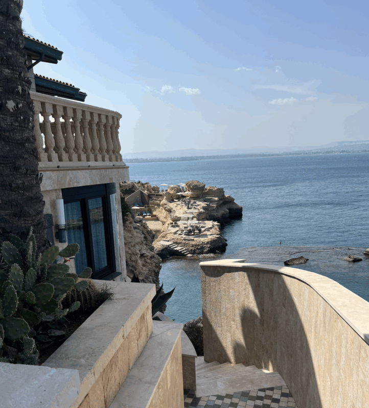 Minareto view from one of the villas