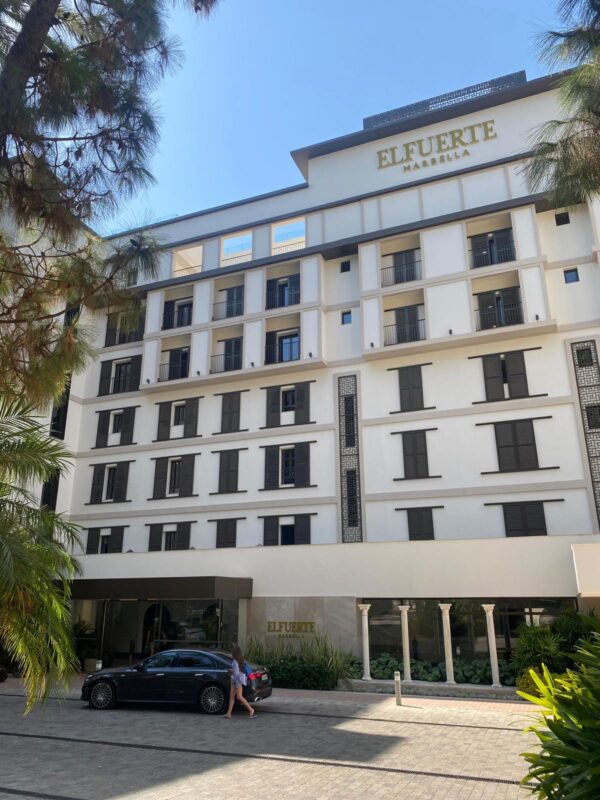 El Fuerte Marbella historic luxury hotel 5 stars Golden Mile entrance Old Town location