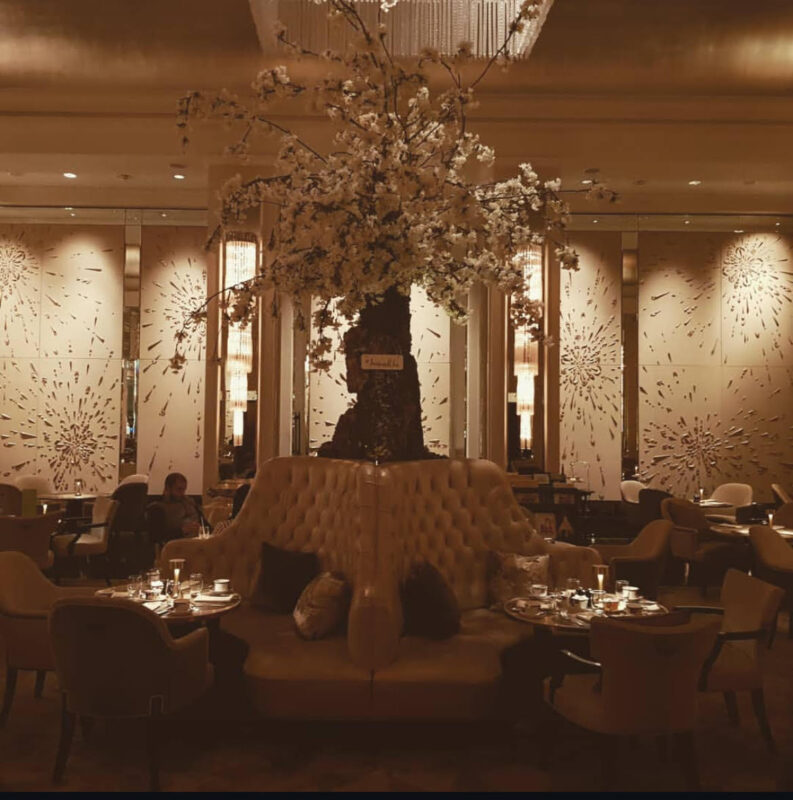 Langham hotel Dinning area