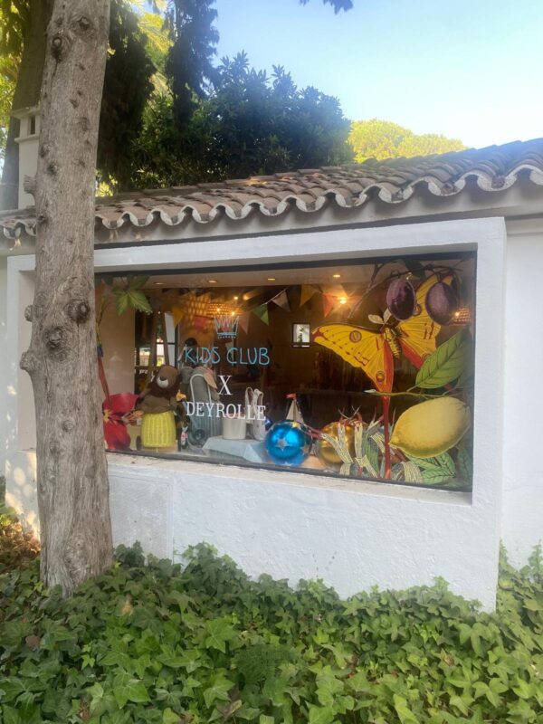 Club infantil Marbella Club ventana