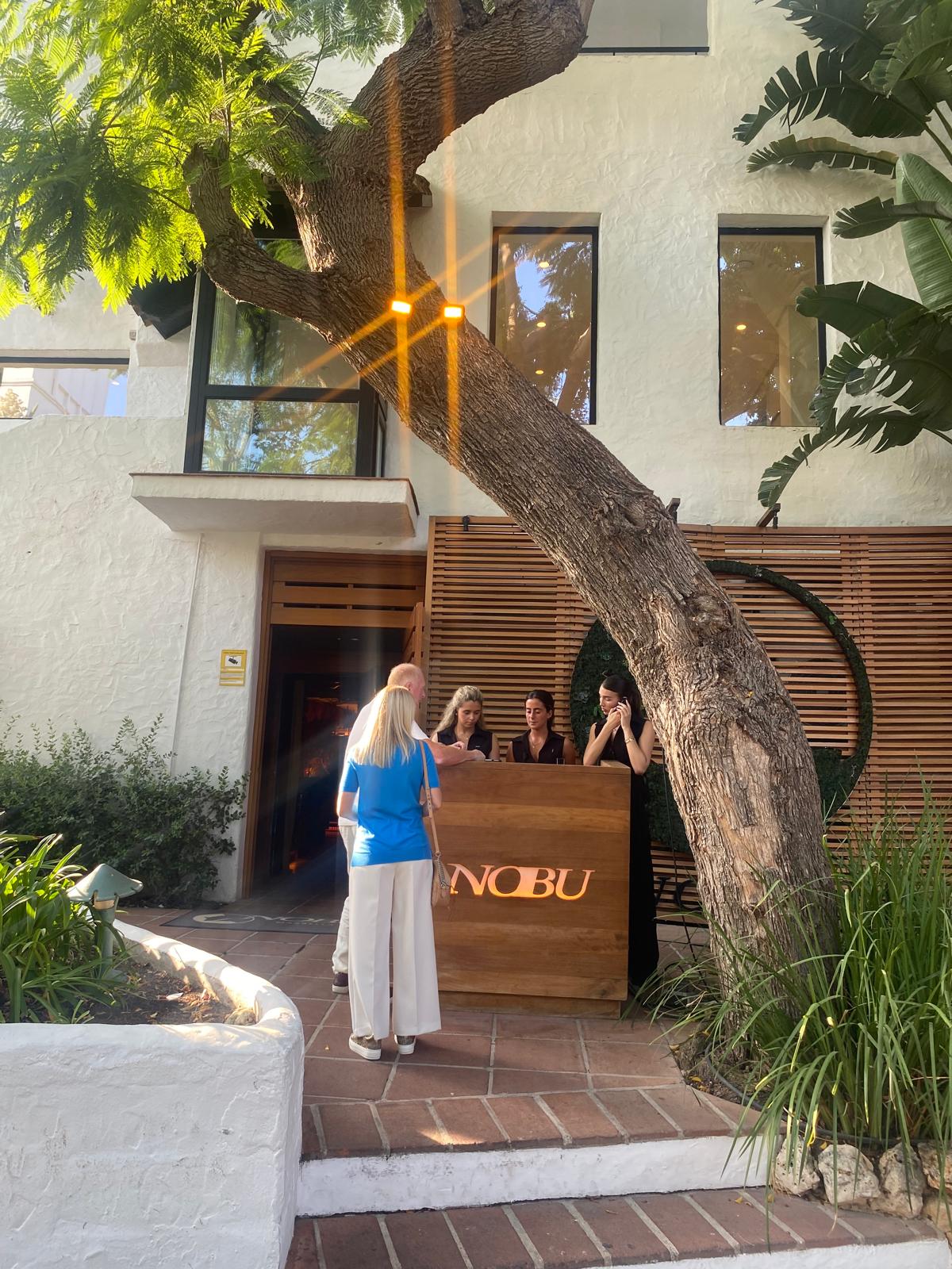 Nobu Hotel Marbella pool Japanese gardens Golden Mile