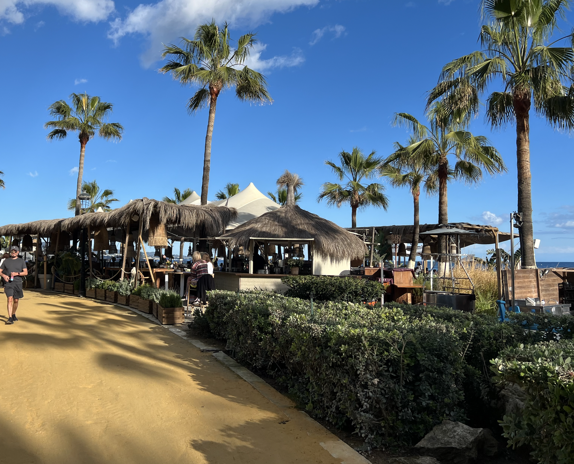 Puente Romano Beach Resort subtropical gardens Golden Mile