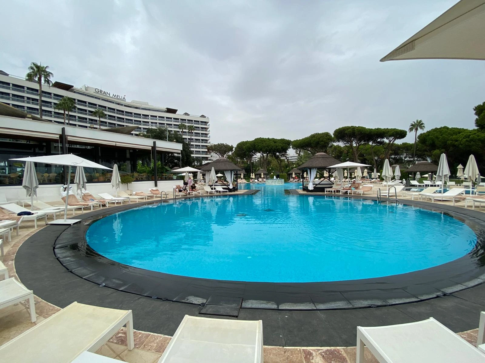 Gran Melia Don Pepe Marbella beachfront pool