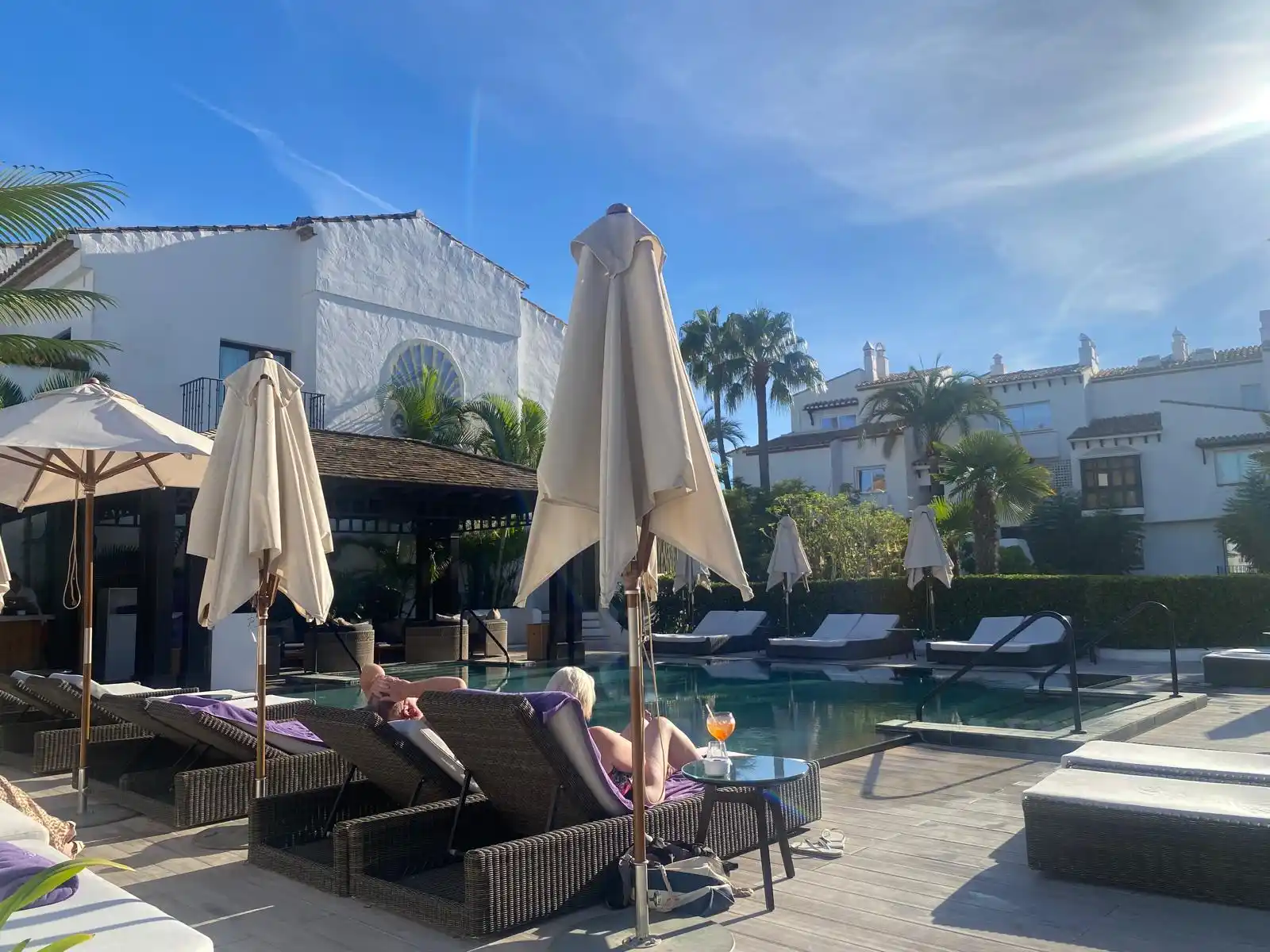 Best 5 star luxury hotels on Marbella Golden Mile with swimming pools and Mediterranean views