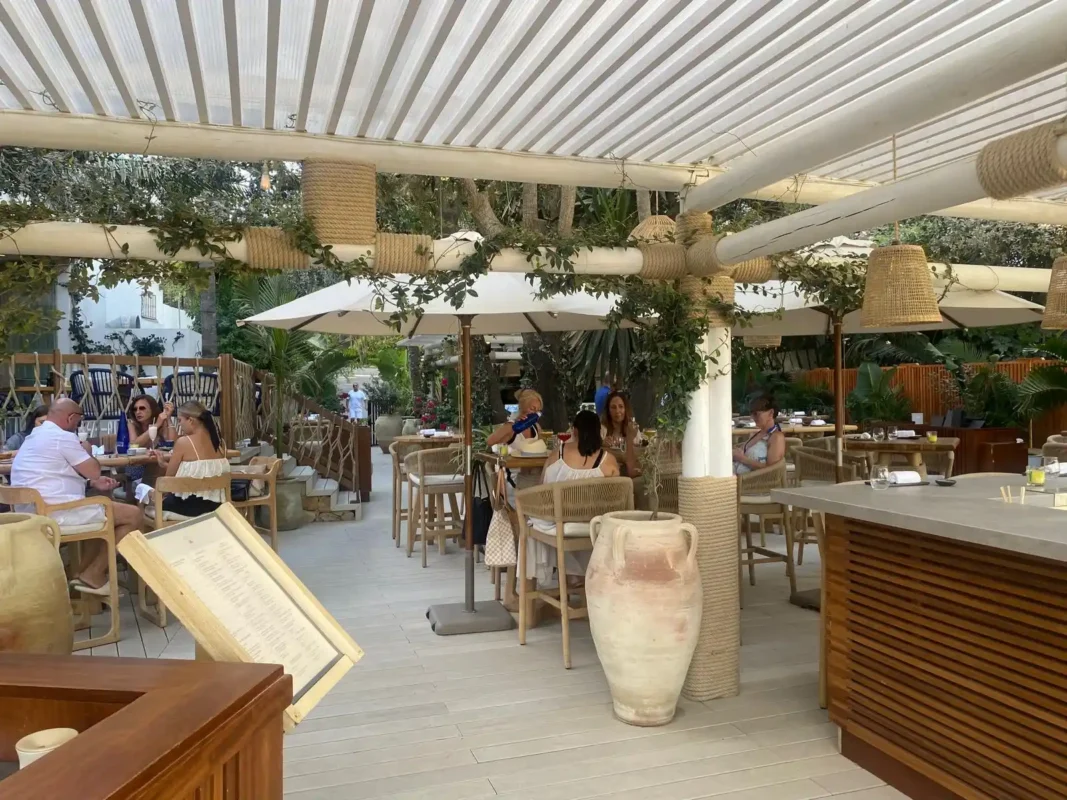 Sea Grill terrace dining