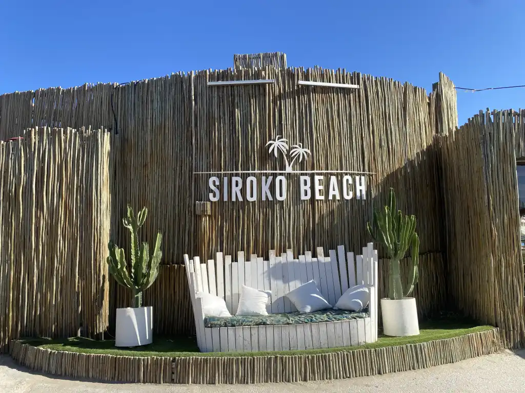 Entrada de Siroko Beach Marbella