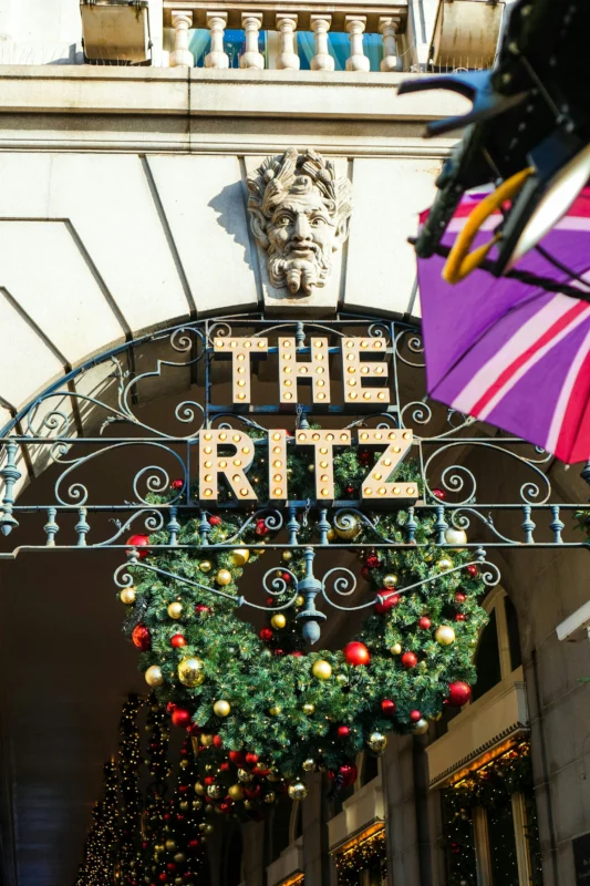 the ritz sign