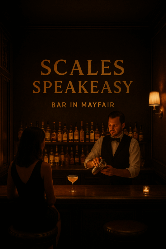 Scales: Speakeasy bar in Mayfair
