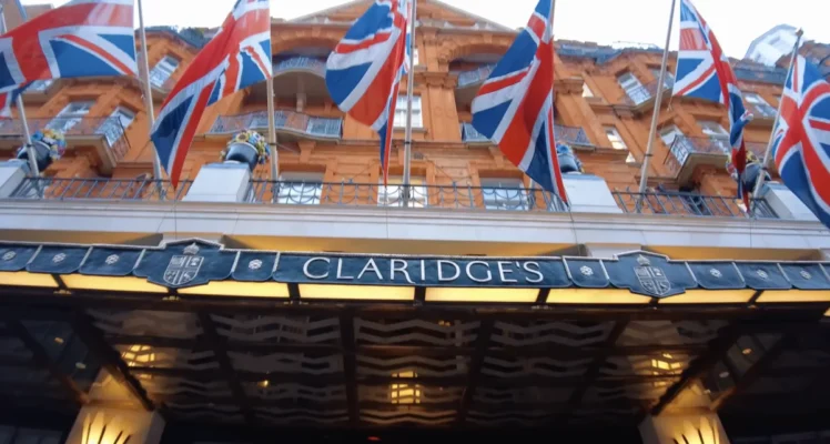 Claridges main Entrance