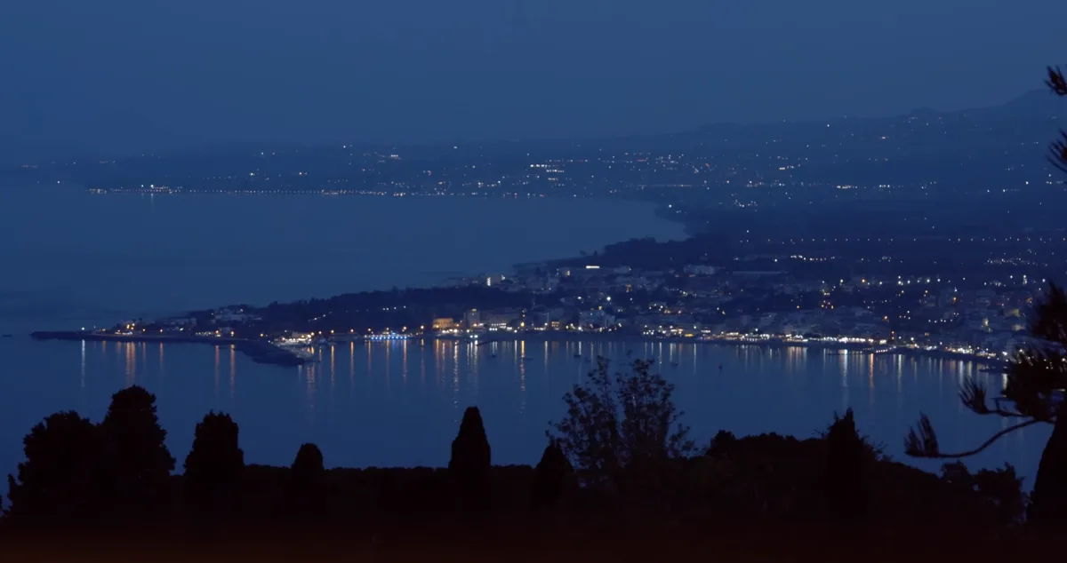 Grand Hotel Timeo Taormina Bay Night VIew