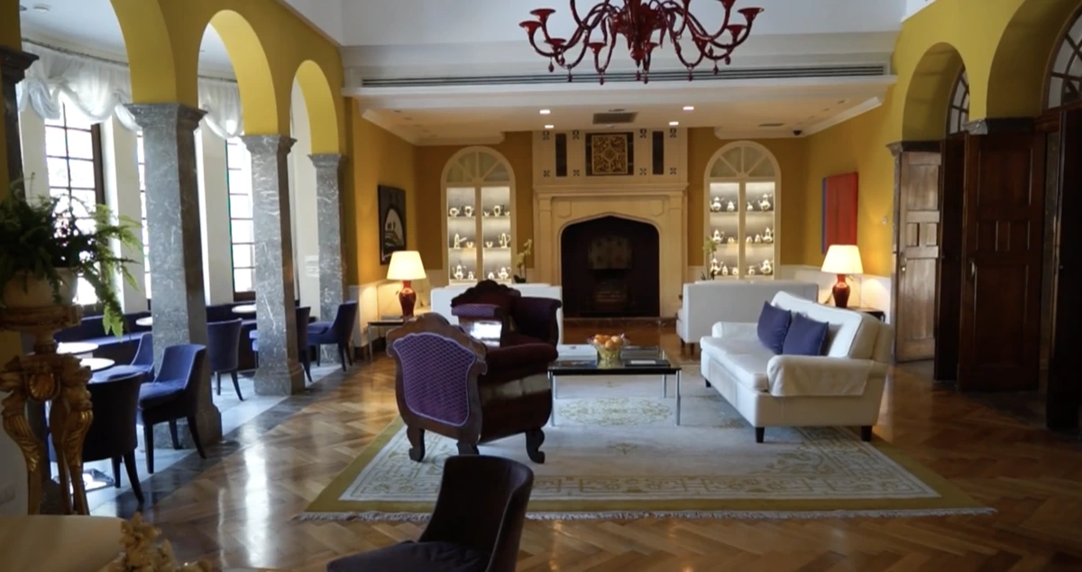 The Ashbee Hotel Taormina sitting room