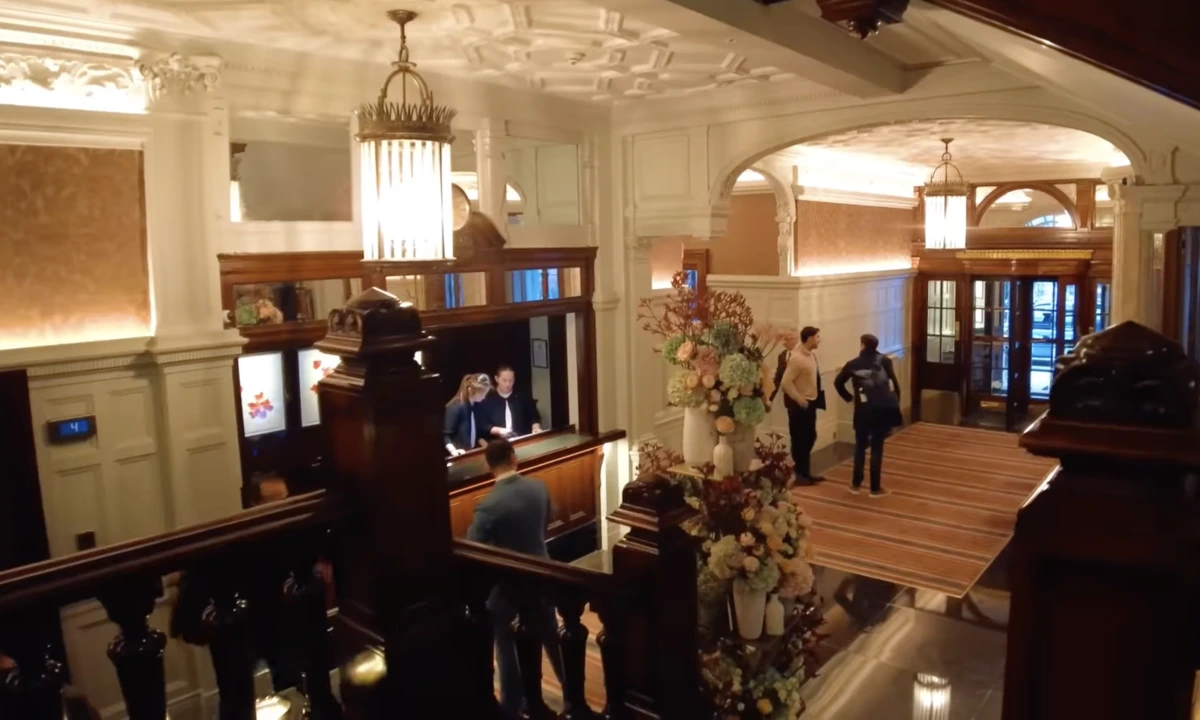 Vestíbulo de The Connaught Londres