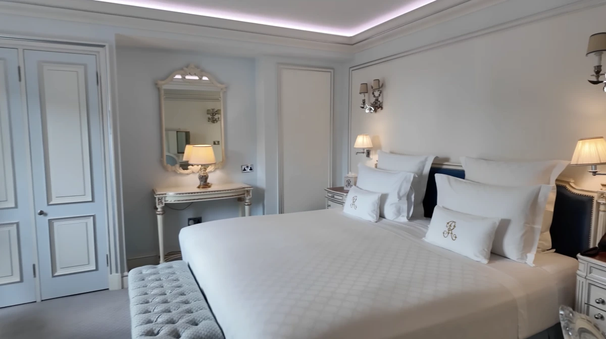 The Ritz Hotel London Bedroom