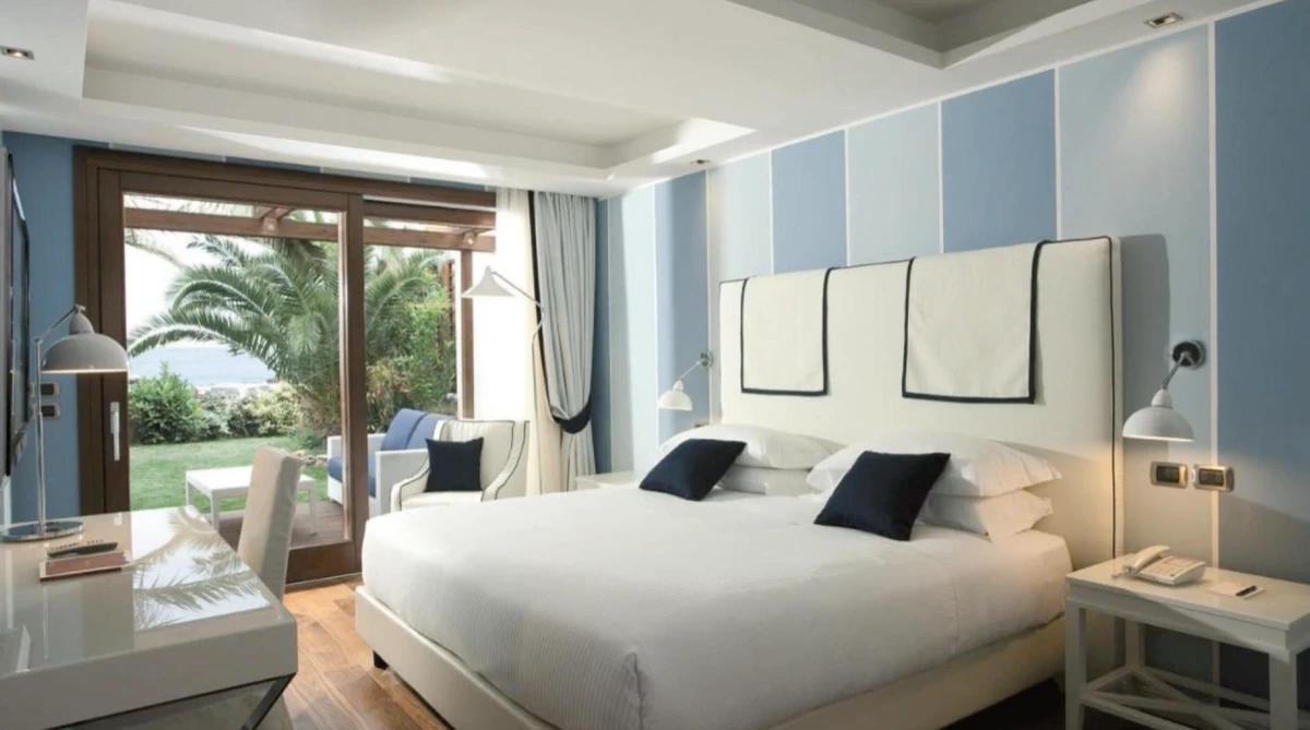 Hotel La Plage Taormina Bedroom