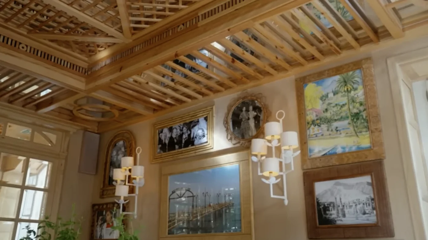 Marbella hotel club sitting room area