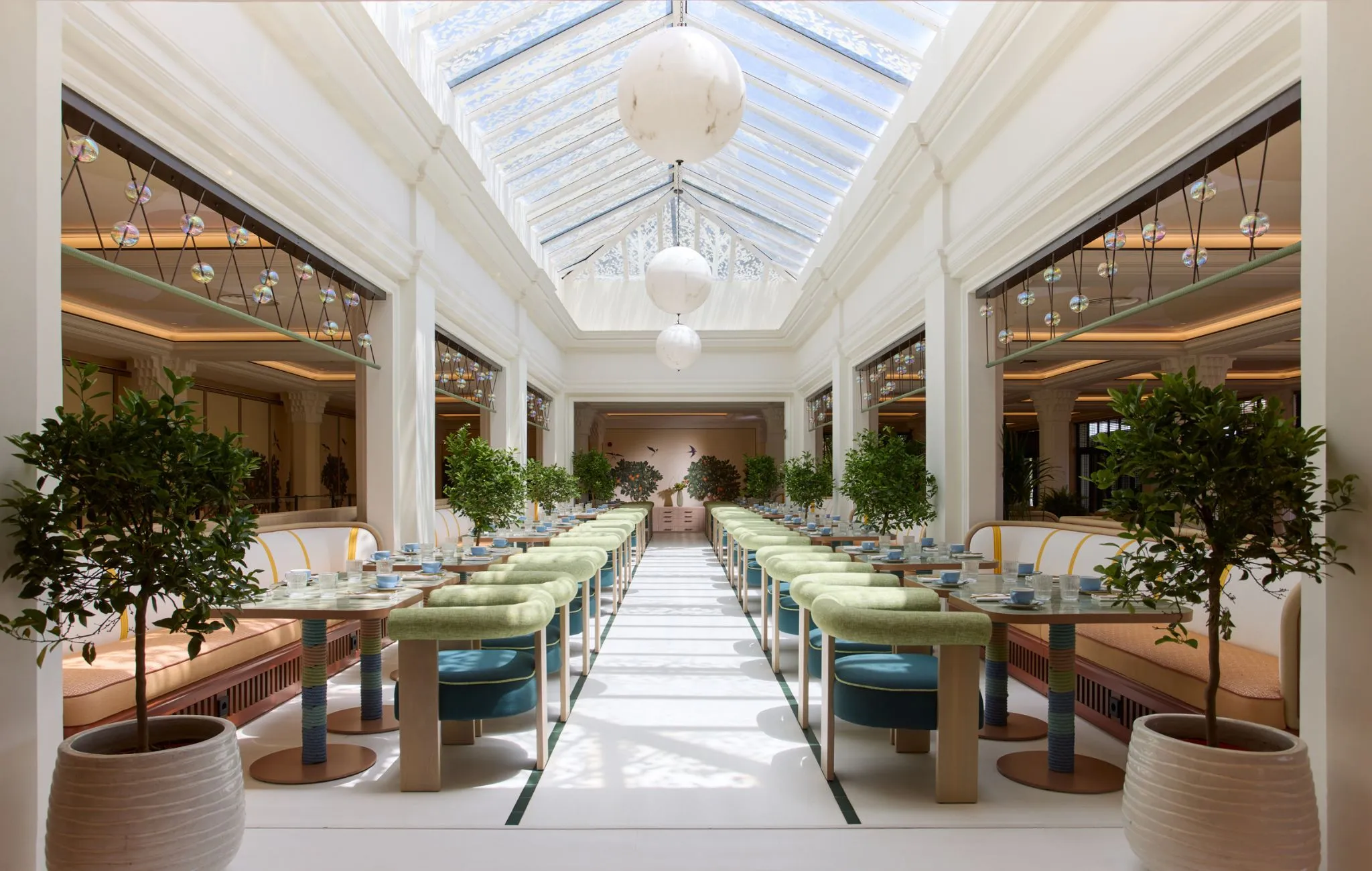 Los Naranjos restaurant Don Carlos Marbella — breakfast buffet terrace