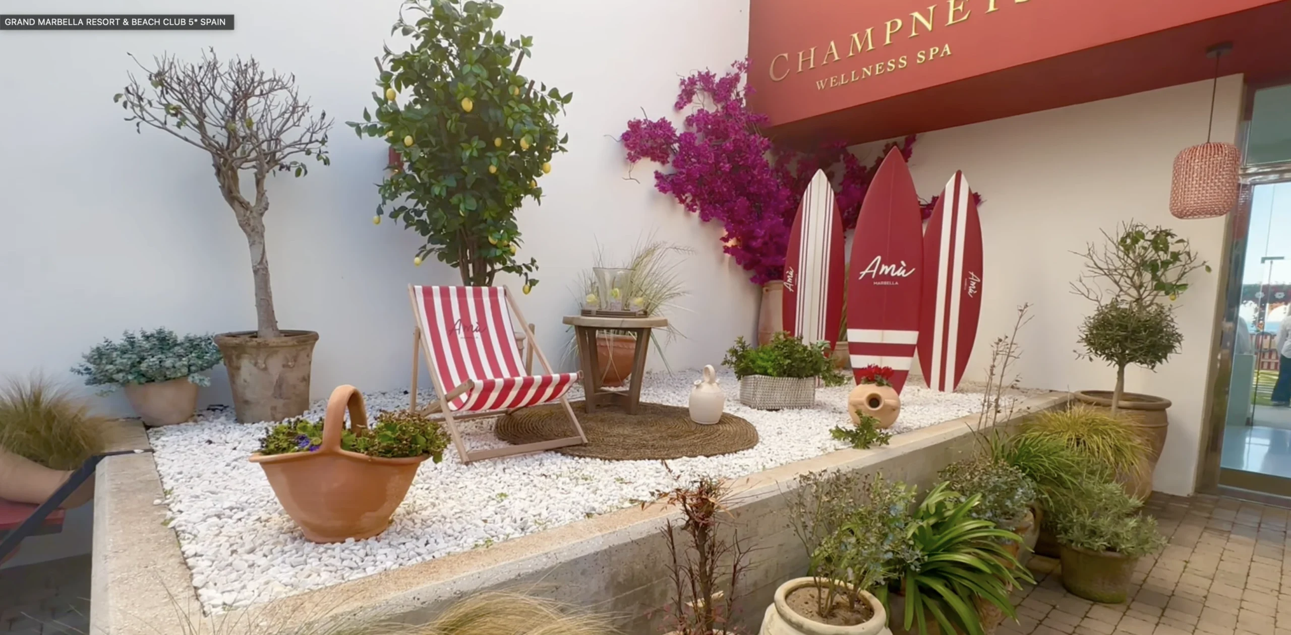 Champneys Spa at Gran Marbella Resort — sea-view treatment rooms and indoor pool