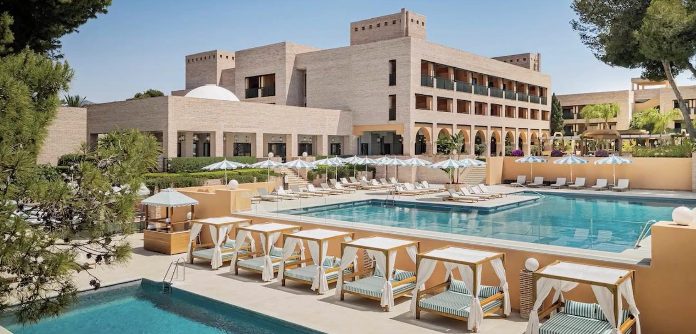 Gran Marbella Resort — pool complex with 4 pools and Mediterranean views