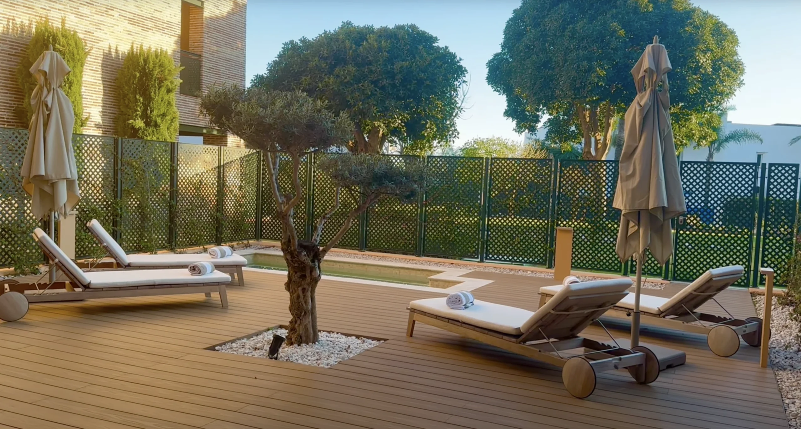 Gran Marbella Resort — Garden Suite private pool and outdoor area