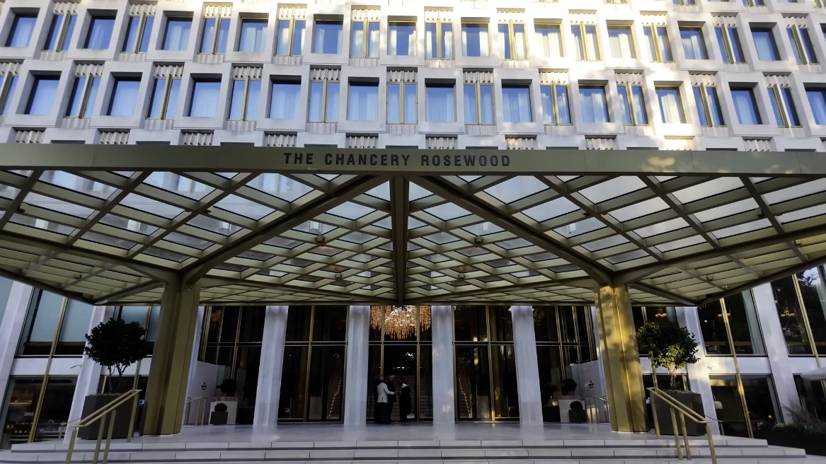The Chancery Rosewood — Eero Saarinen's former US Embassy on Grosvenor Square, Mayfair
