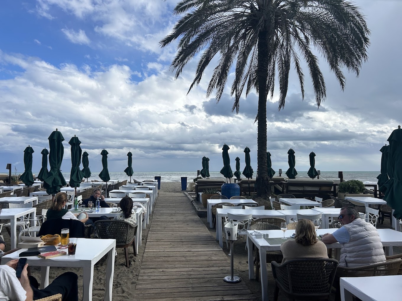 Camuri Las Cuchis beachfront restaurant Golden Mile near Puerto Banus Marbella