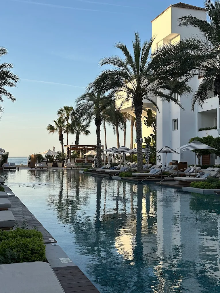 METT Hotel Beach Resort Marbella Estepona beachfront pool