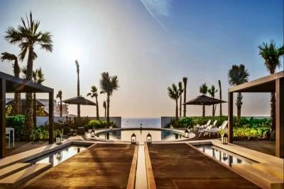 Villa de luna de miel en la isla privada Bulgari Resort Dubai