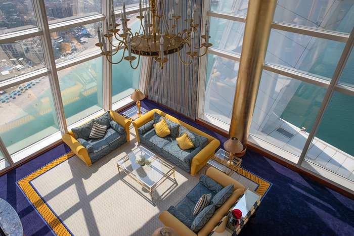 Suite dúplex Burj Al Arab Jumeirah luna de miel Dubái