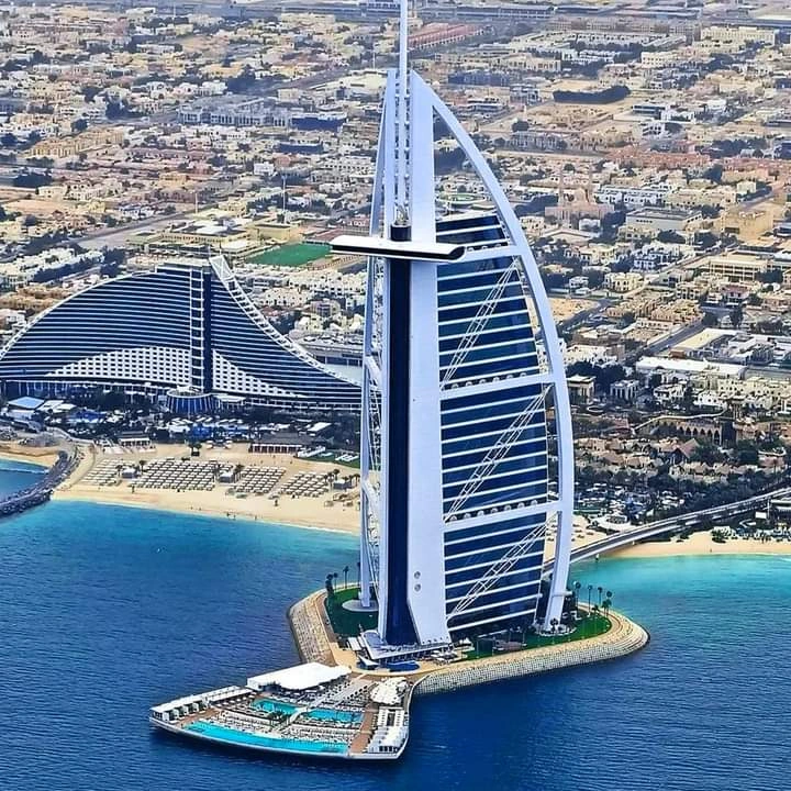 Exterior Burj Al Arab Jumeirah horizonte Dubái