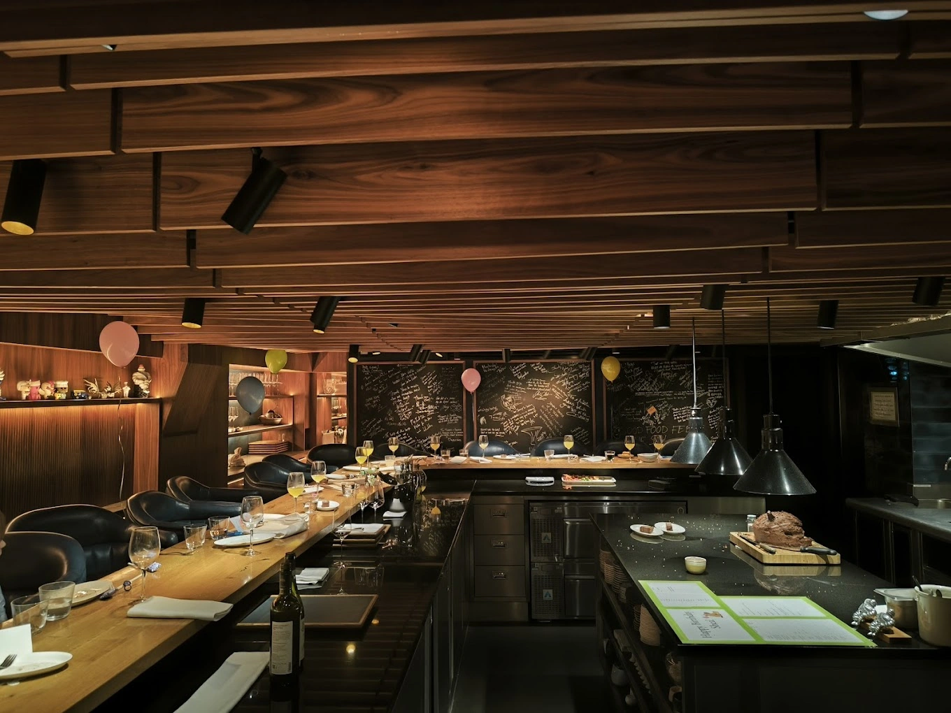 Kitchen Table romantic counter dining restaurant Fitzrovia London 2 Michelin stars
