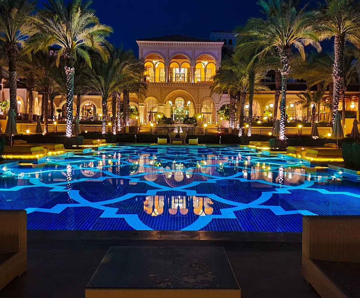 Terrenos del resort One&Only The Palm Dubái