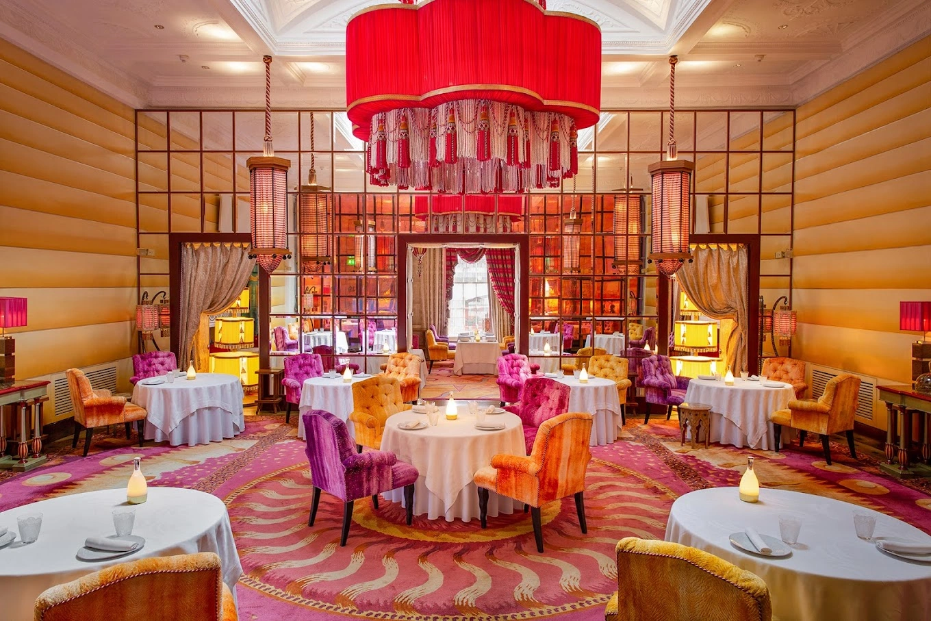 Sketch The Lecture Room and Library romantic 3 Michelin star restaurant Mayfair London