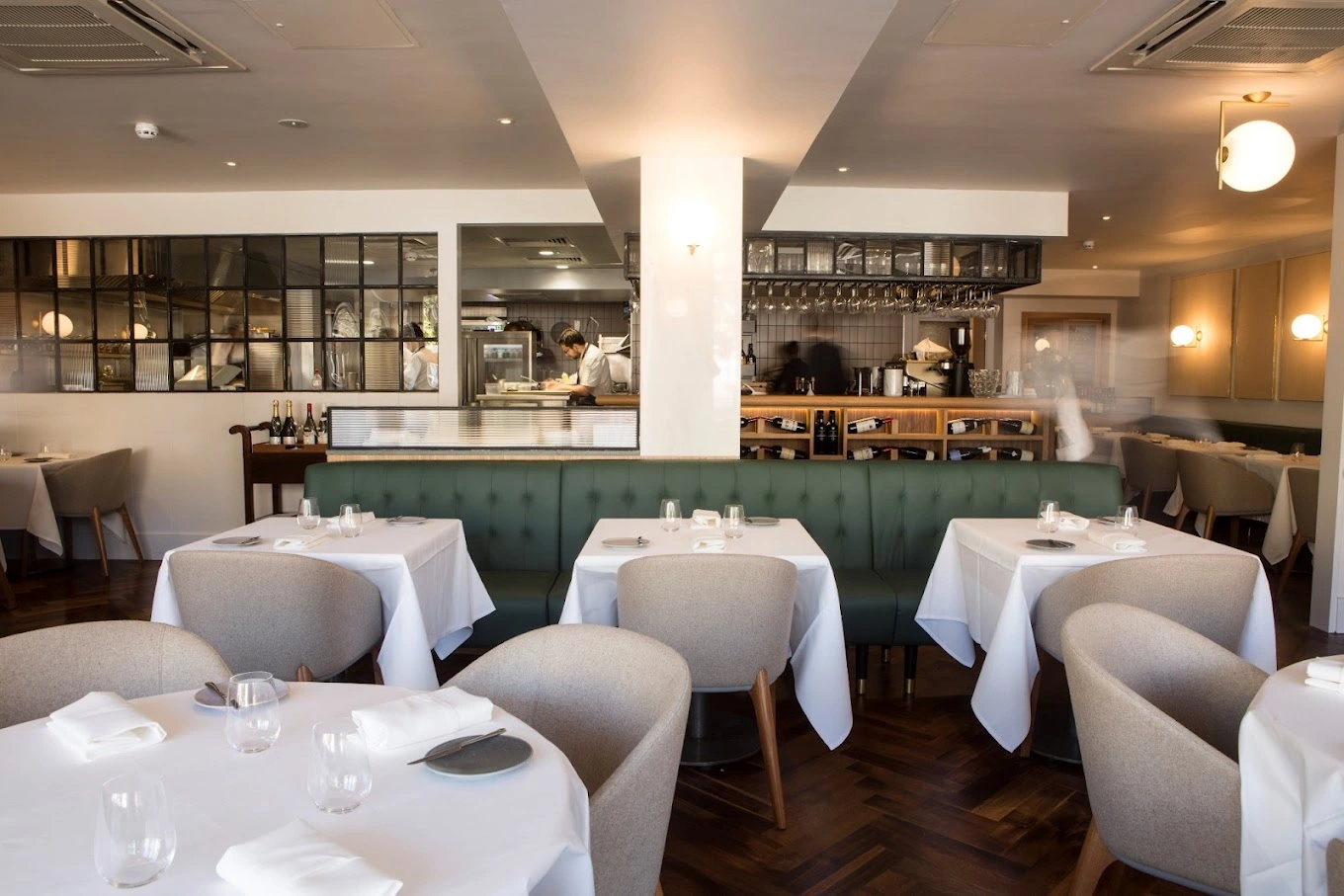 Trinity best value Michelin star romantic restaurant Clapham London