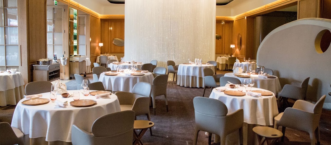 Alain Ducasse at The Dorchester — romantic Michelin star fine dining, Park Lane