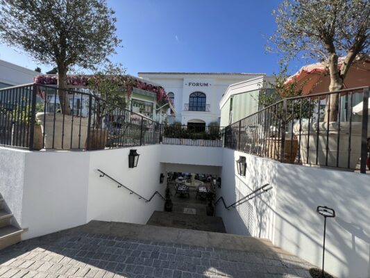 Forum Marbella - Staircase to Courtyard