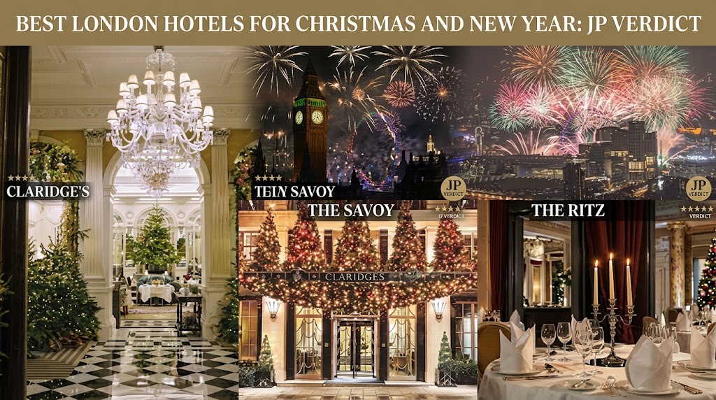 Best London hotels for Christmas and New Year JP verdict