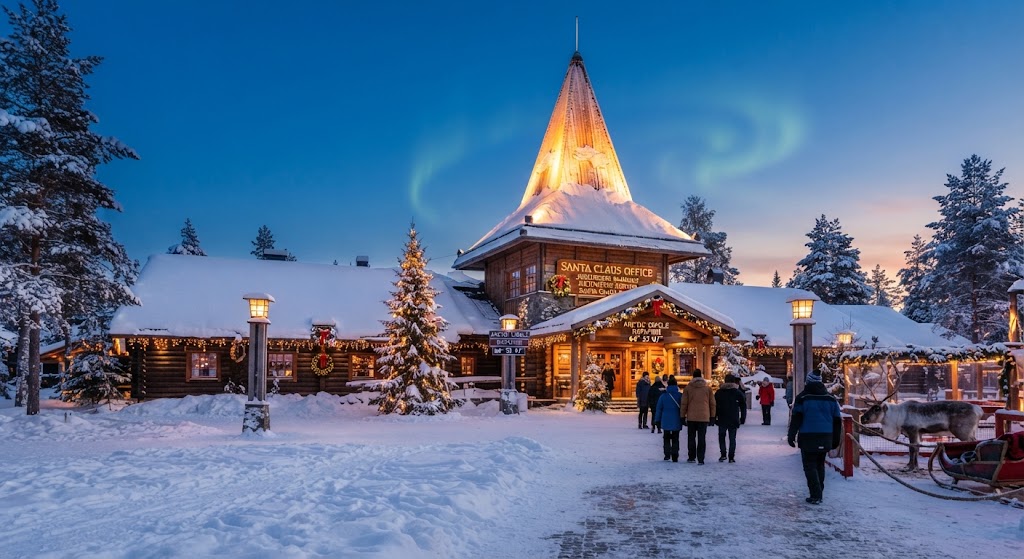 Santa's Office at Santa Claus Village in Rovaniemi